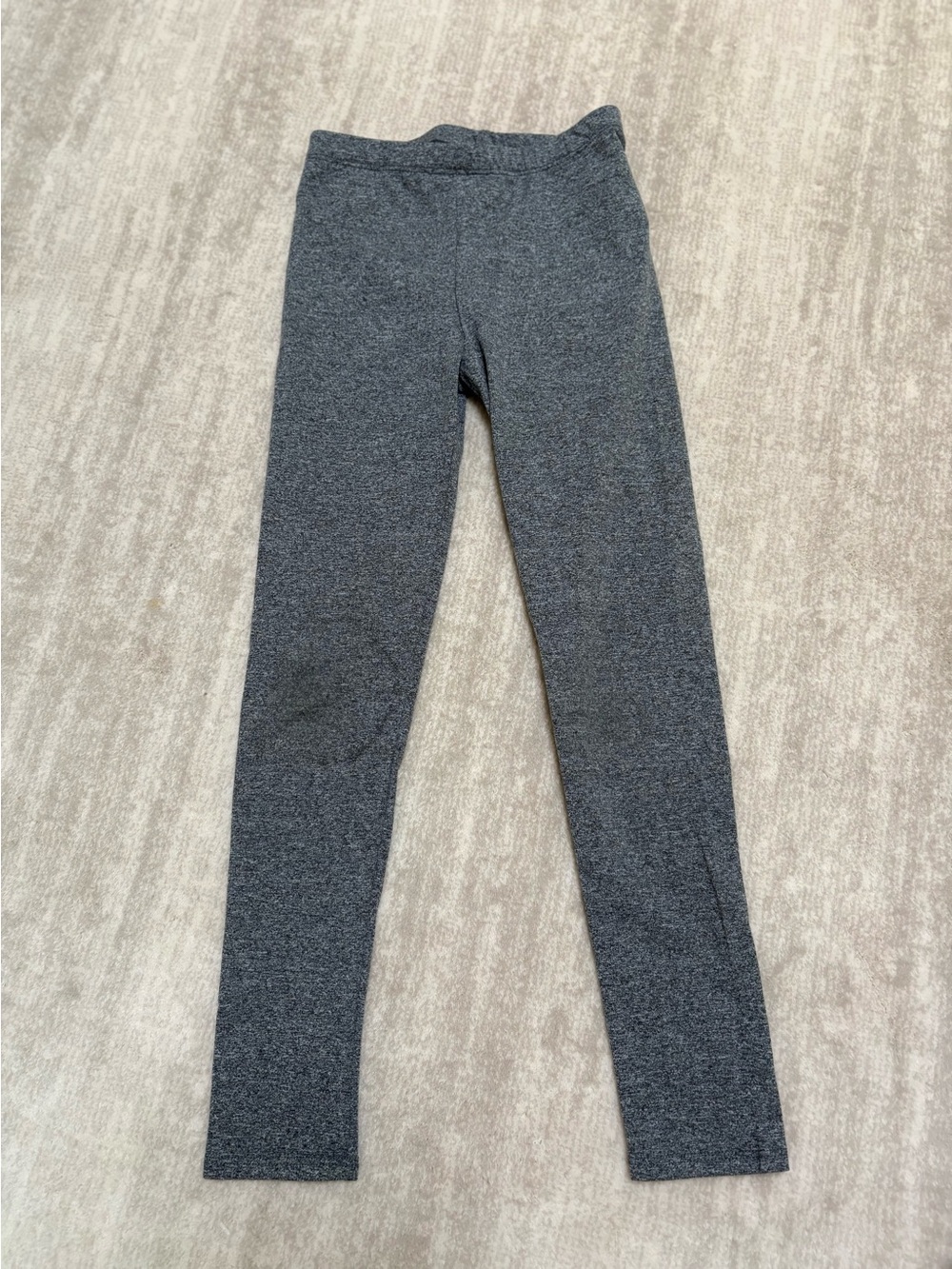 Pixielane Girls' Heathered Gray Leggings - Size 8. Great condition!